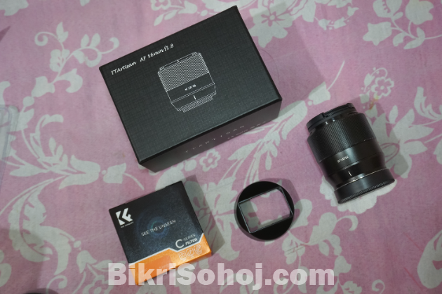 TtArtisan AF 56mm 1.8 prime lens for Sony